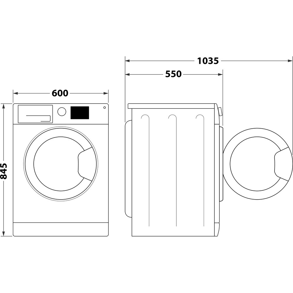 Indesit IM 864 MY TIME EE - Wasmachine