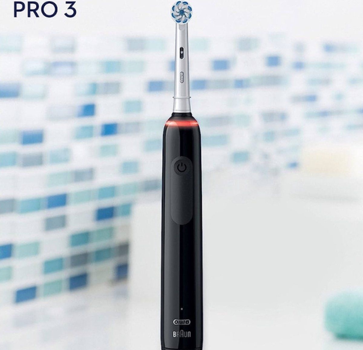 Oral-B Pro 3 3000 Pure Clean Zwart - Elektrische tandenborstel