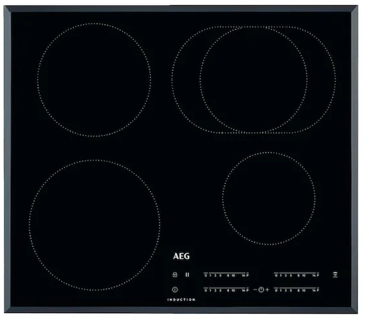 AEG IKB64411FB Zwart - Inductiekookplaat