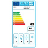 Beko CFB 6432 XG - Onderbouw afzuigkap