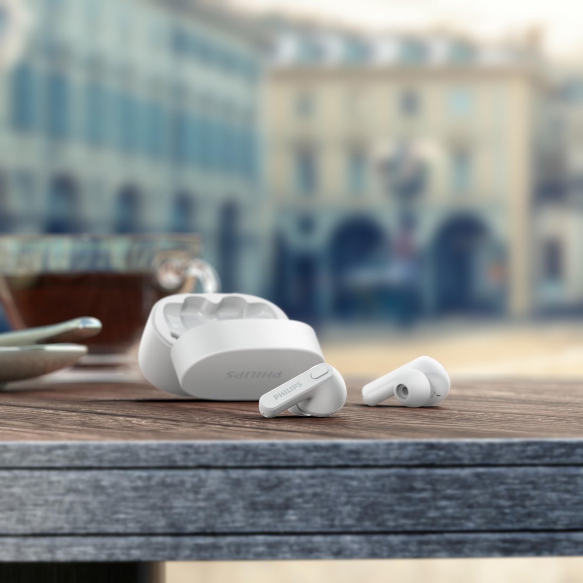 Philips TAT2206 Wit - Draadloze oordopjes