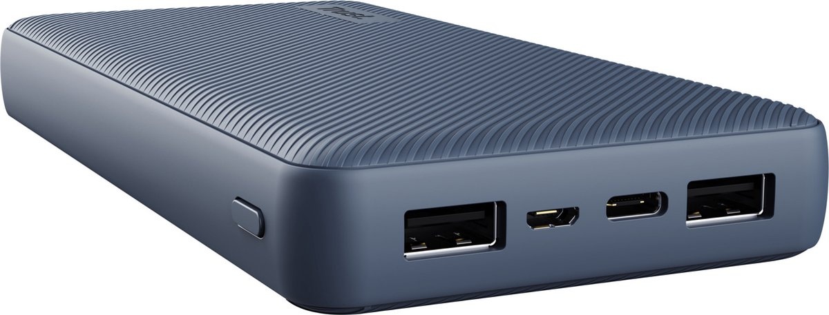 Trust Primo 20.000 mAh Eco Blauw - Powerbank