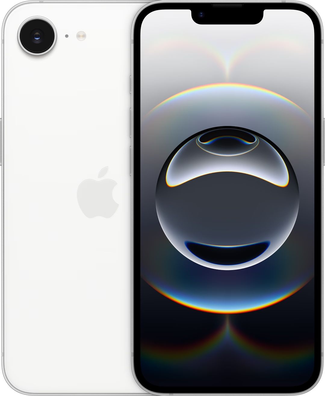 Apple iPhone 16e 128 GB Wit - Mobiele telefoon