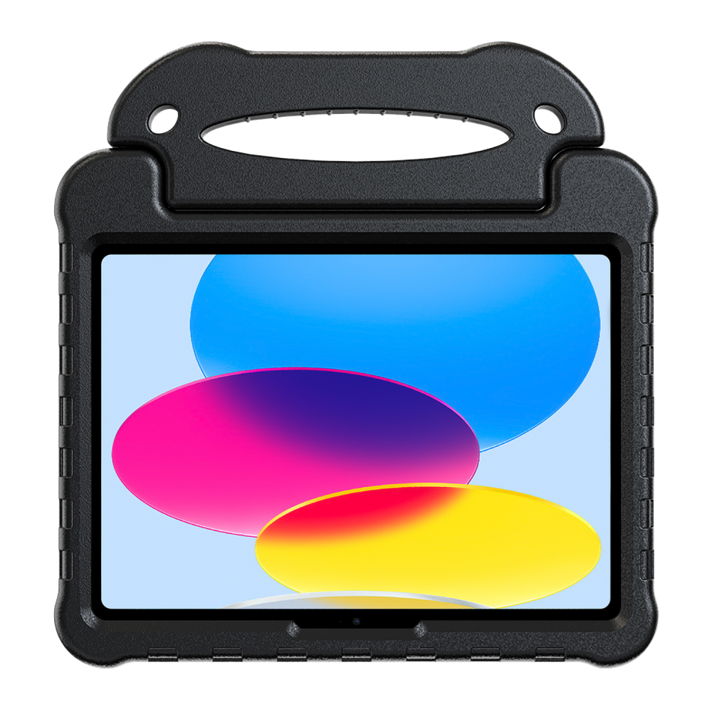 Just in Case Kids Case Zwart voor Apple iPad 2022 - Beschermhoes