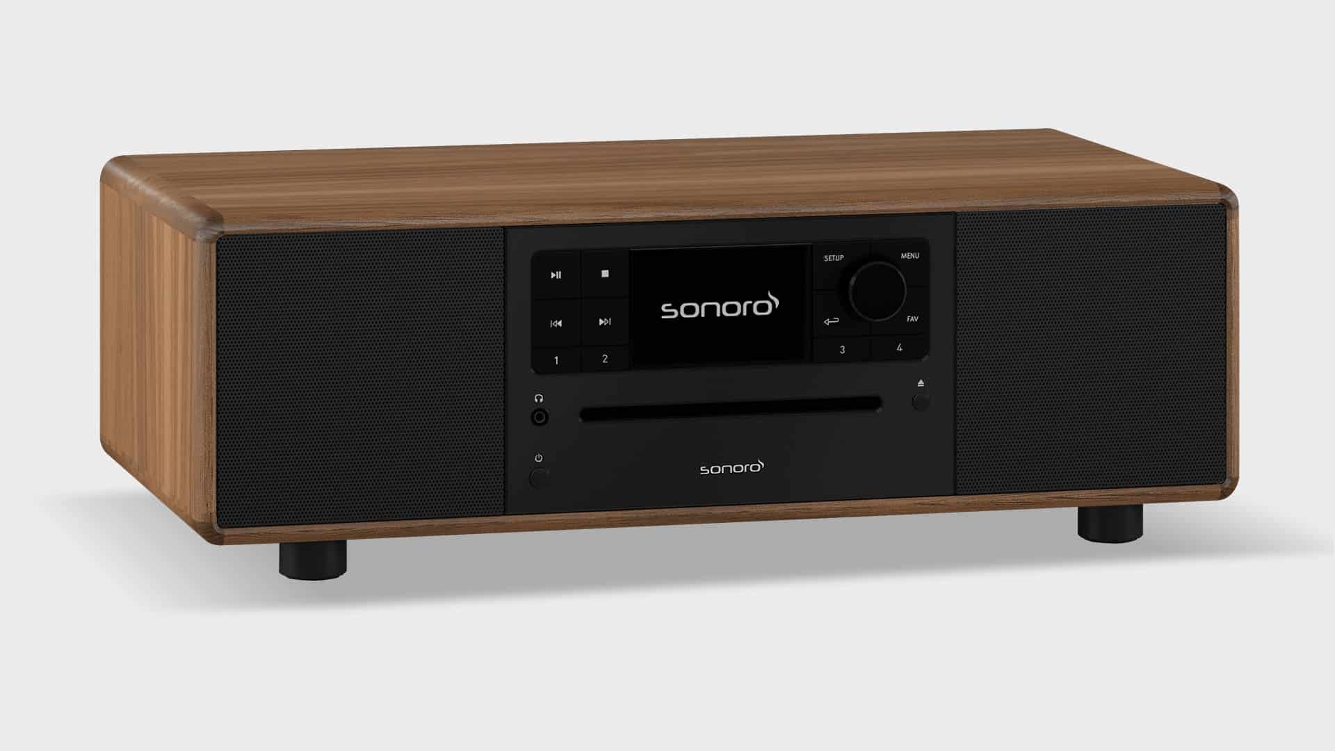 Sonoro PRESTIGE X Antraciet/ Walnut - Radio