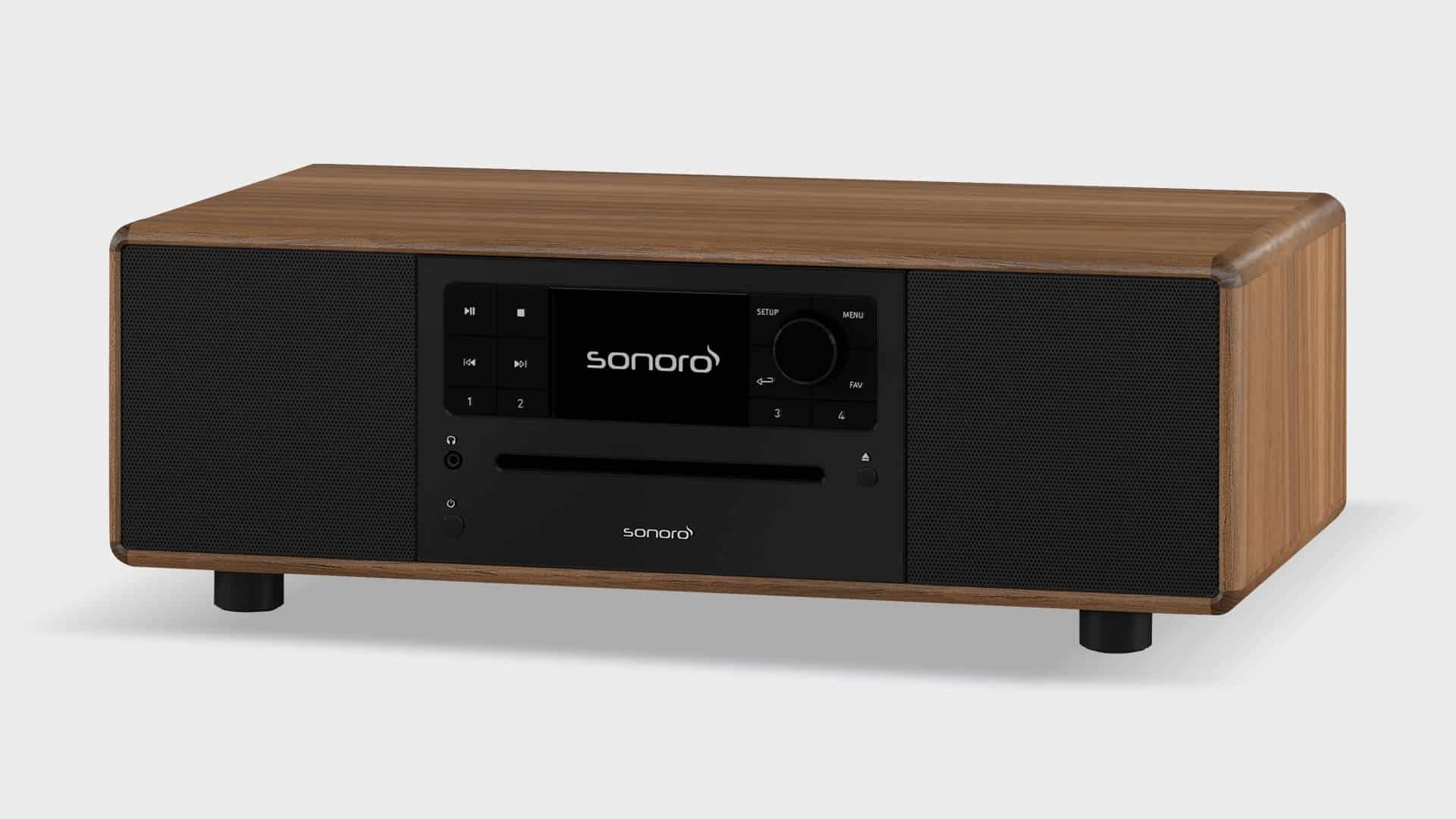 Sonoro PRESTIGE X Antraciet/ Walnut - Radio