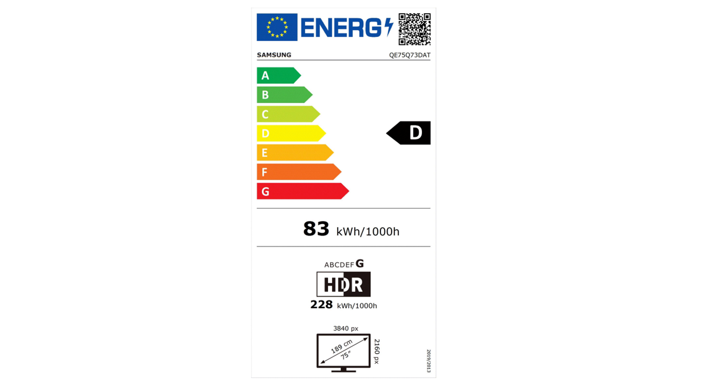 Samsung QLED 4K 75Q73D (2024) - QLED TV