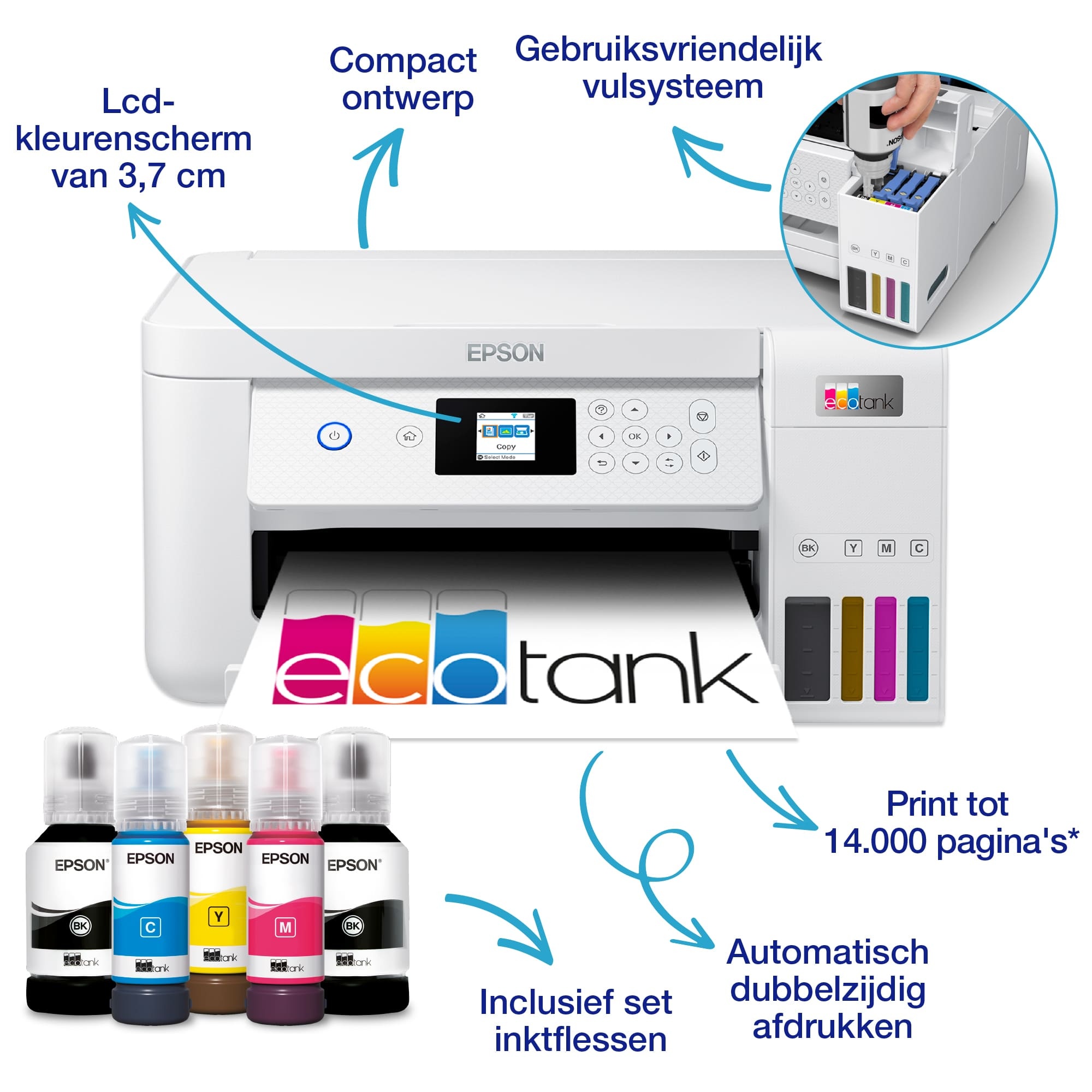 Epson EcoTank ET-2856 - All-in-one printer