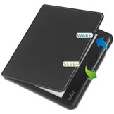 Just in Case Kobo Libra Colour Folio Case Zwart	 - Beschermhoes