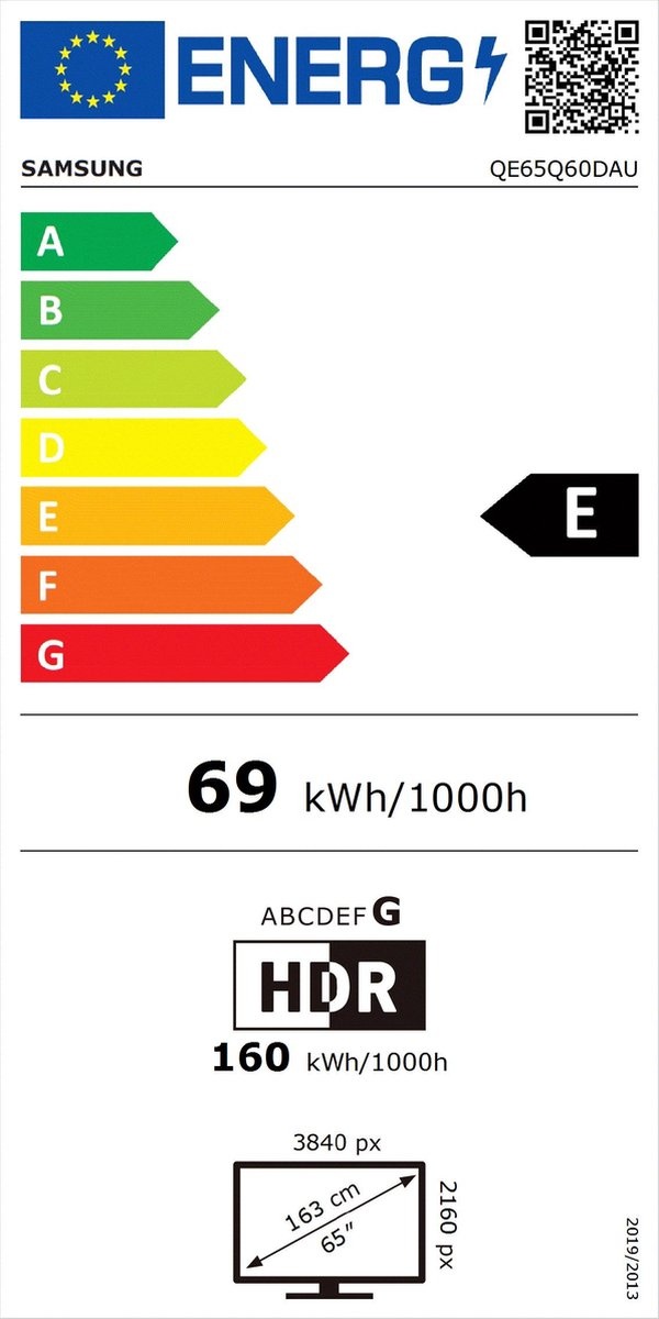 Samsung QLED 4K 65Q60D (2024) - QLED TV