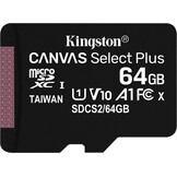 Kingston Canvas Select Plus microSDXC 64GB - Micro SD kaart