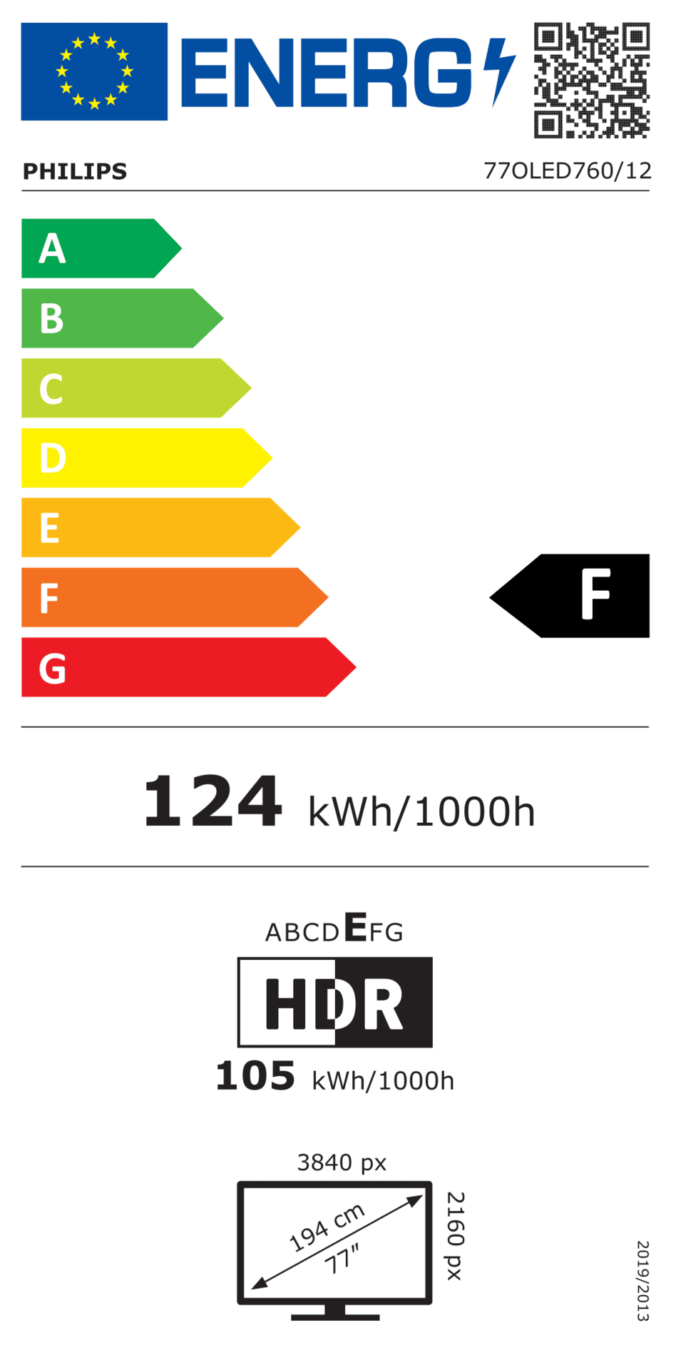 Philips 77OLED760/12 (2025) - OLED TV