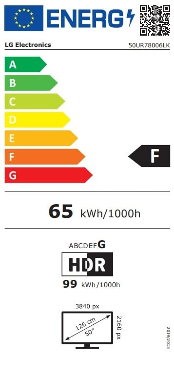 LG 50UR78006LK (2023) Buitenlands model - LED TV