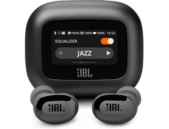 JBL Live Buds 3 Zwart - Draadloze oordopjes