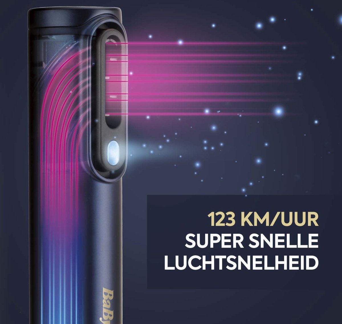 BaByliss 3-in-1 Wet to Dry Air Wand AS6550E - Föhn