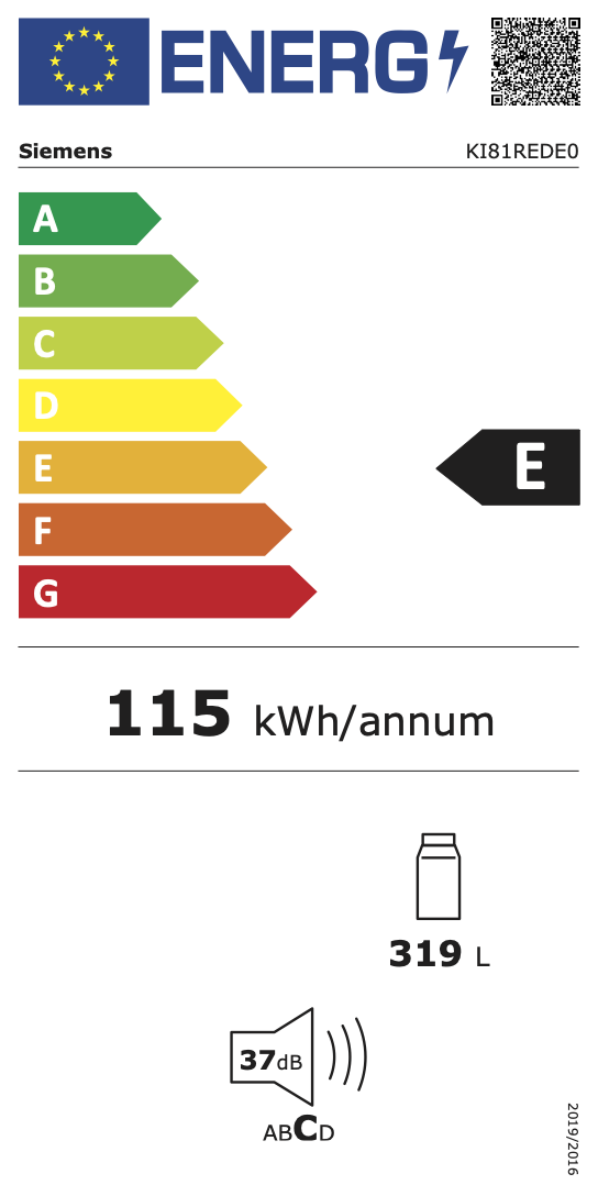 Siemens KI81REDE0 extraKlasse - Inbouw koelkast