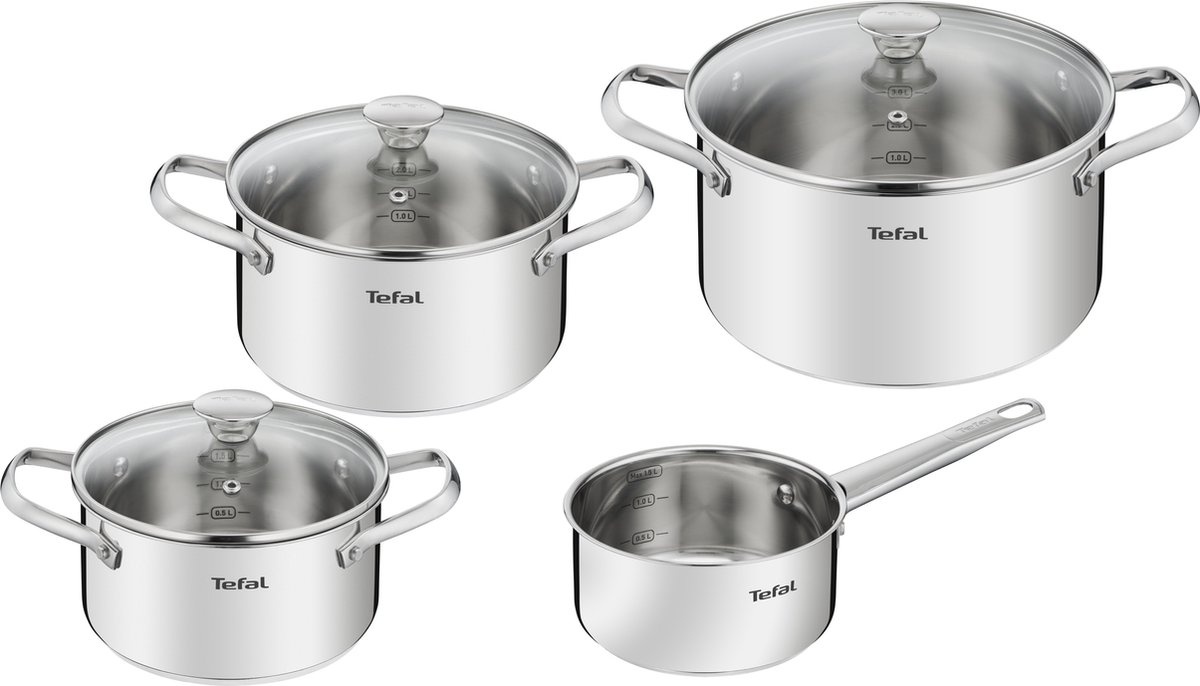 Tefal Cook Eat 4-delige kookset