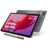 Lenovo Tab M11 128GB WiFi + 4G Grijs (incl. Tab Pen) - Tablet