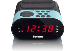 Lenco CR-07 Blauw - Wekkerradio
