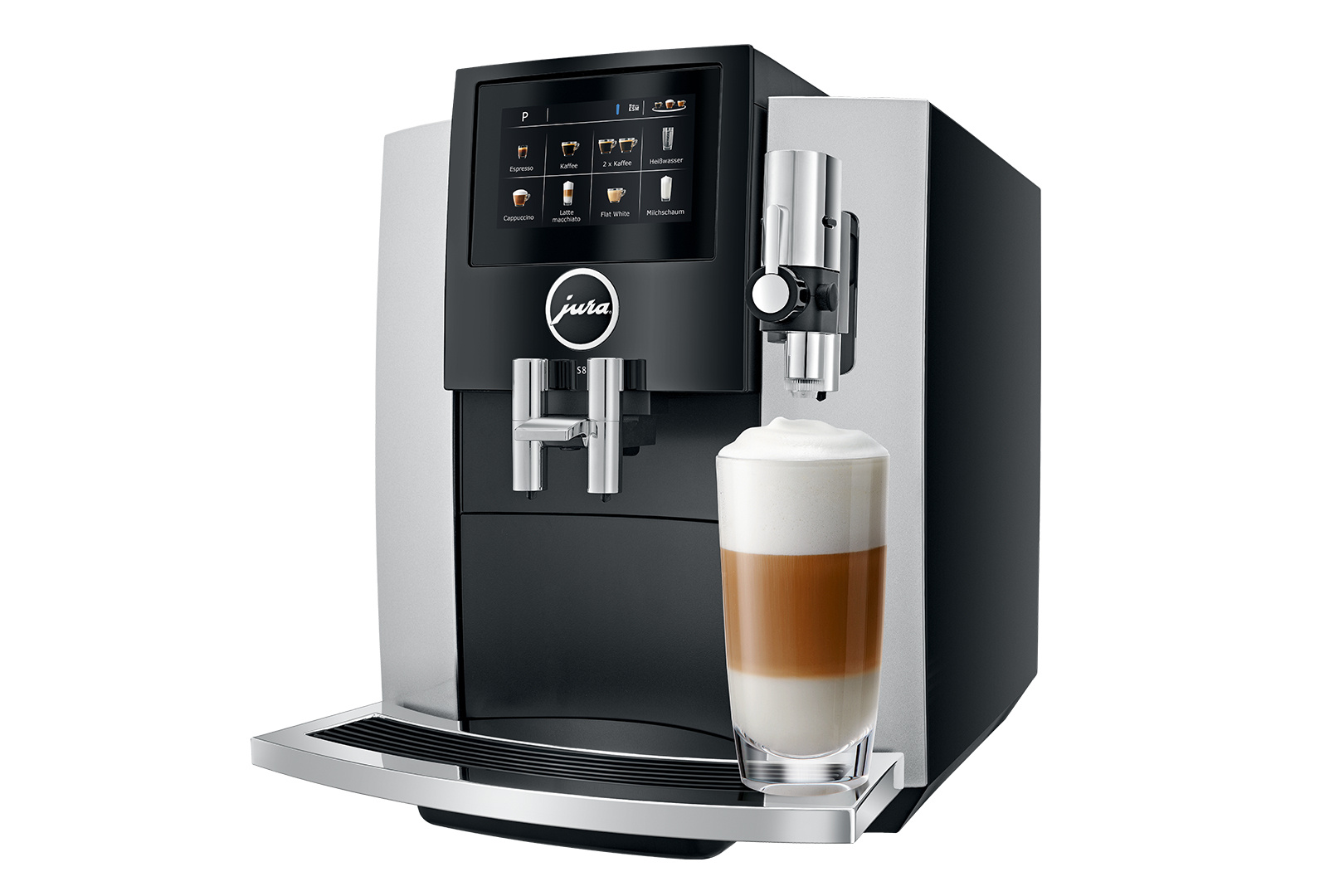 JURA S8 Moonlight Silver (EA) - Koffiemachine