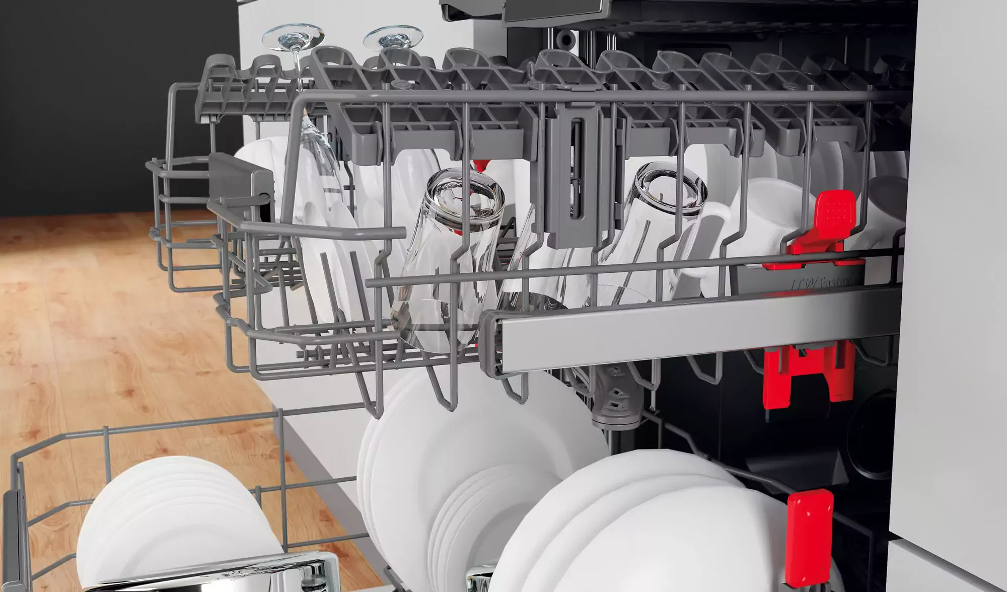 Whirlpool W0I D751A X - Inbouw vaatwasser