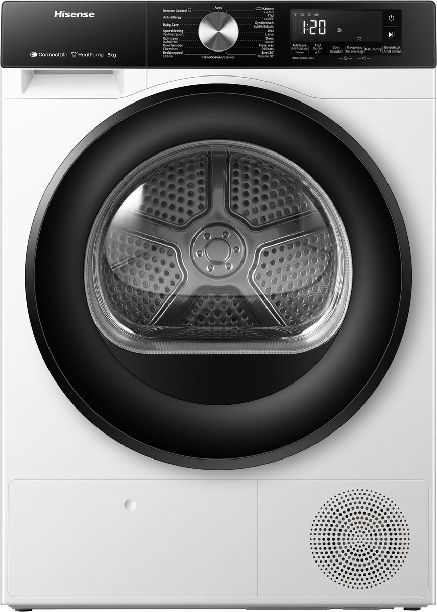 Hisense DH3S902BW3 - Warmtepompdroger