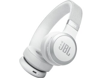 JBL Live 670NC Wit - Draadloze koptelefoon