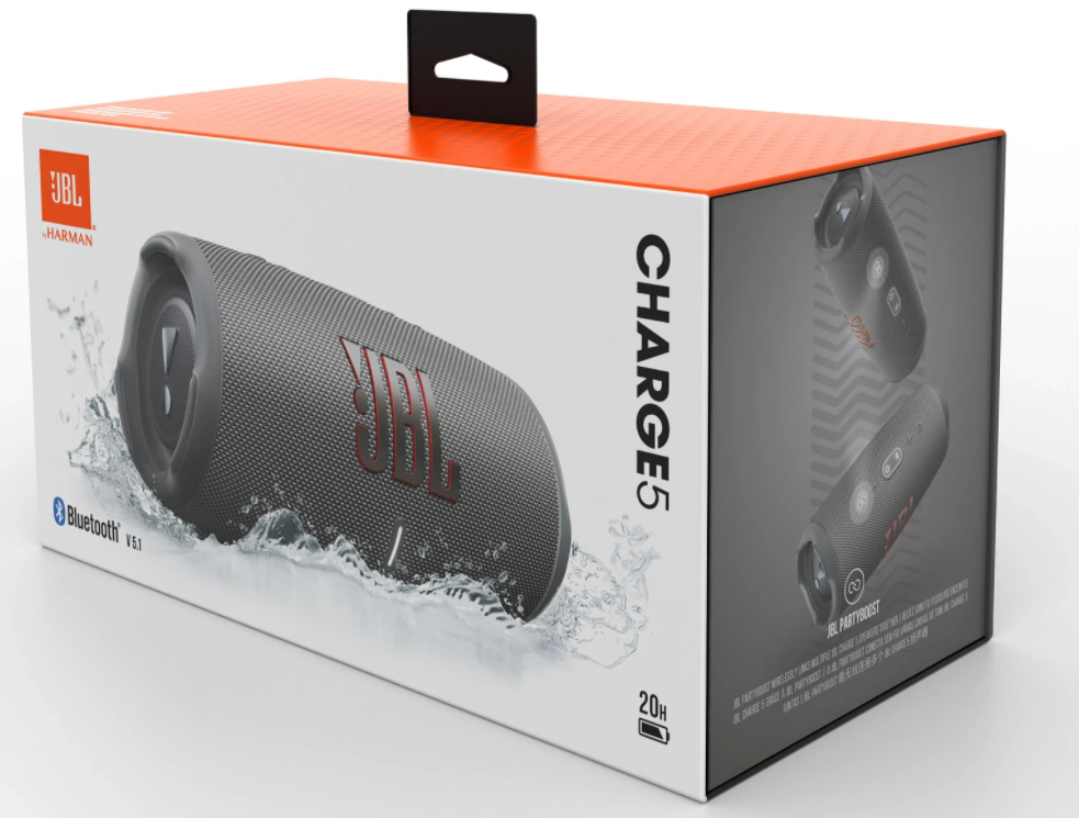 JBL Charge 5 Grijs - Draadloze speaker