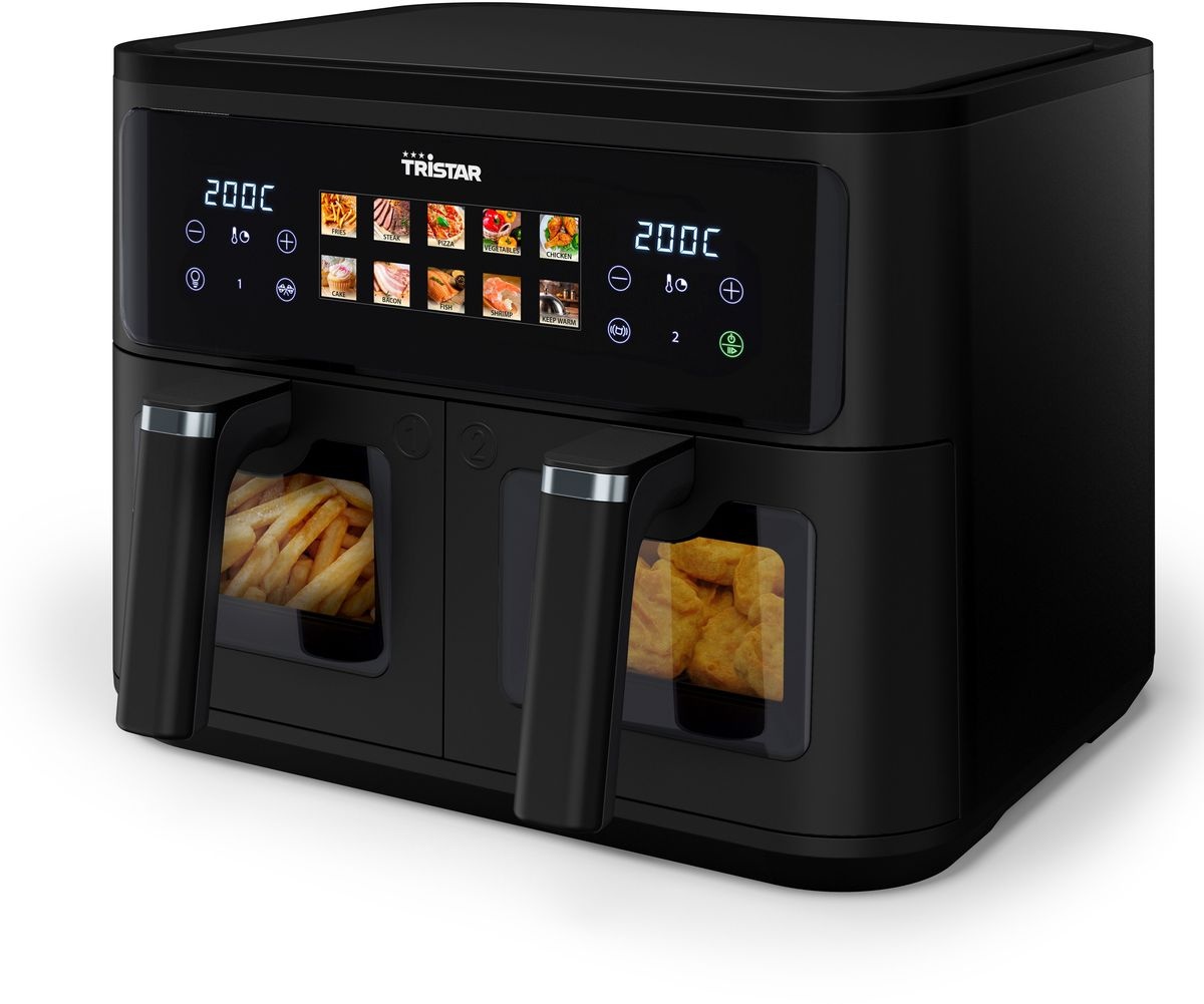 Tristar FR-9075 Double Basket - Hetelucht friteuse
