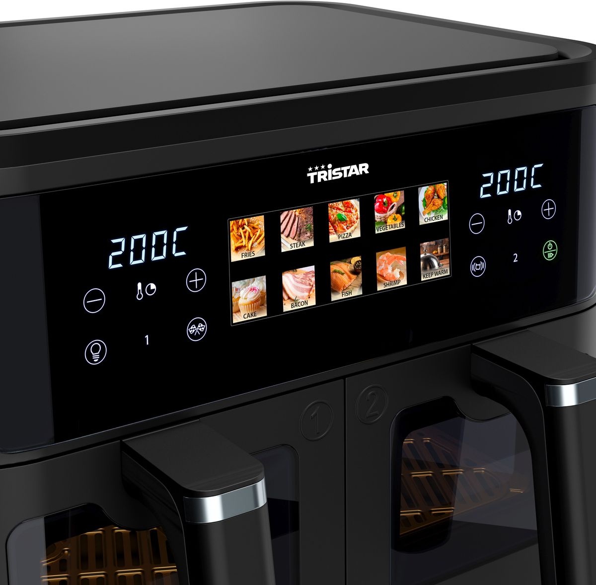 Tristar FR-9075 Double Basket - Hetelucht friteuse