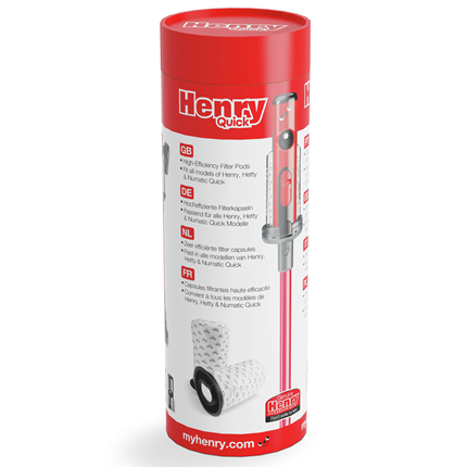 Numatic Pods voor Quick steelstofzuiger (10 stuks) - Stofzuigerzakken