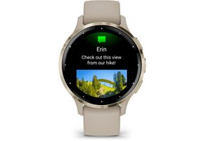 Garmin Venu 3S Goud/Beige - Smartwatch