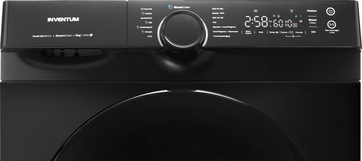 Inventum VWM8010B - Wasmachine