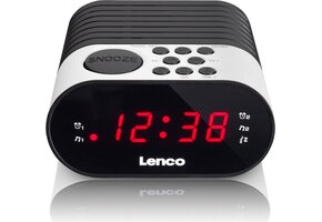Lenco CR-07 Wit - Wekkerradio