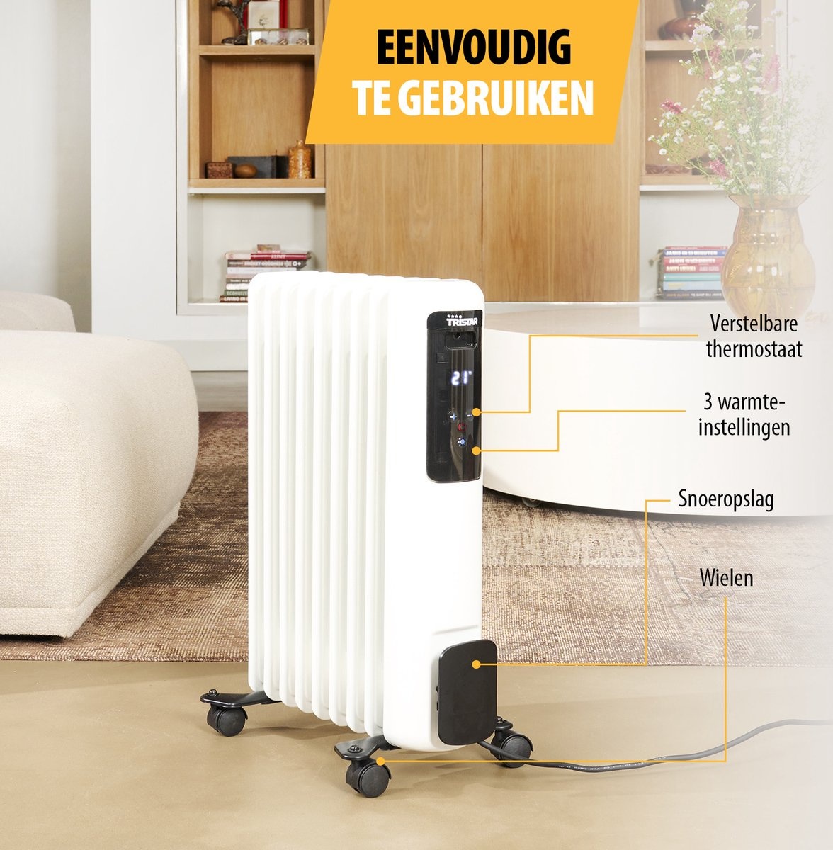 Tristar KA-5189 - Oliegevulde Radiator