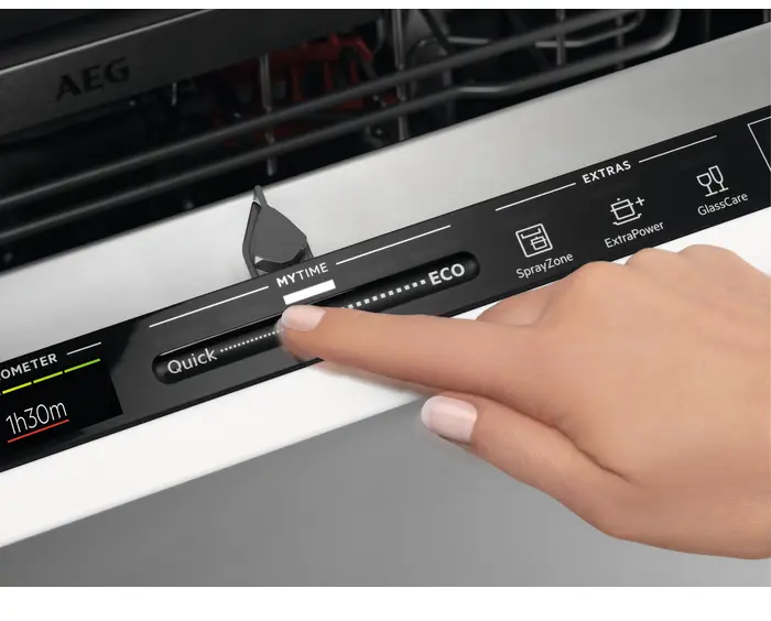 AEG QuickSelect AirDry FSB53627P - Inbouw vaatwasser