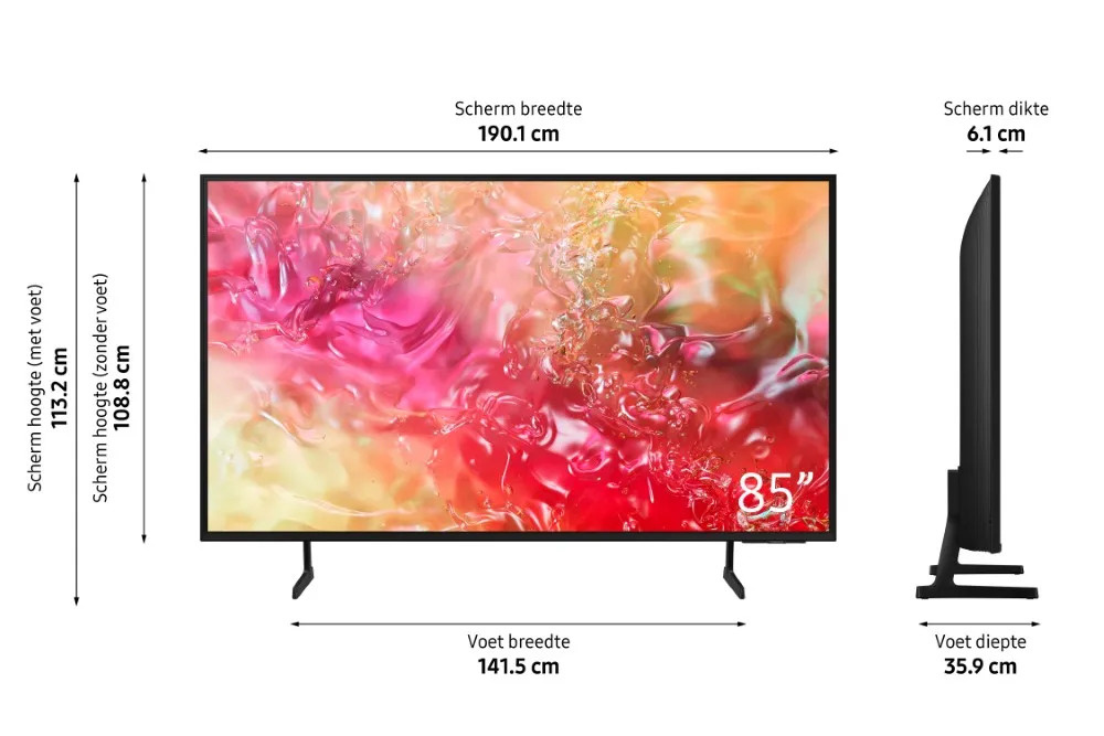 Samsung Crystal UHD 55DU7190 (2024) - LED TV