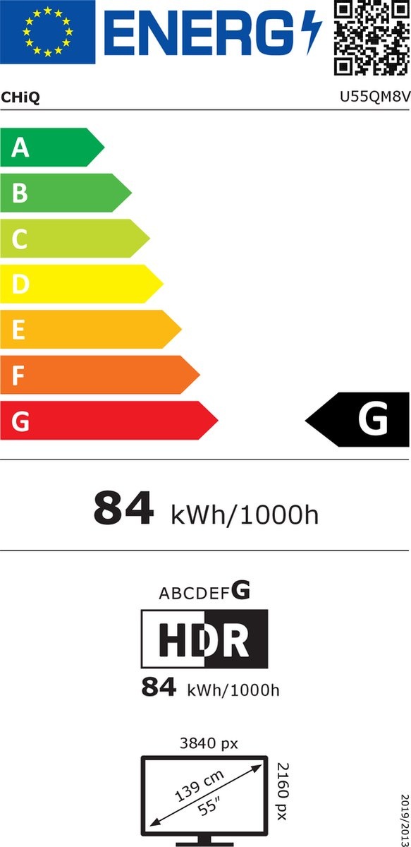 CHiQ U55QM8E - QLED TV