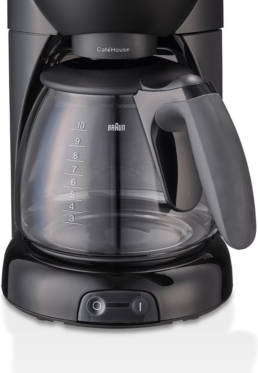 Braun CaféHouse PurAroma Plus KF 560/1 BK - Koffiezetapparaat