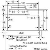 Bosch DFL064A52 - Vlakscherm afzuigkap