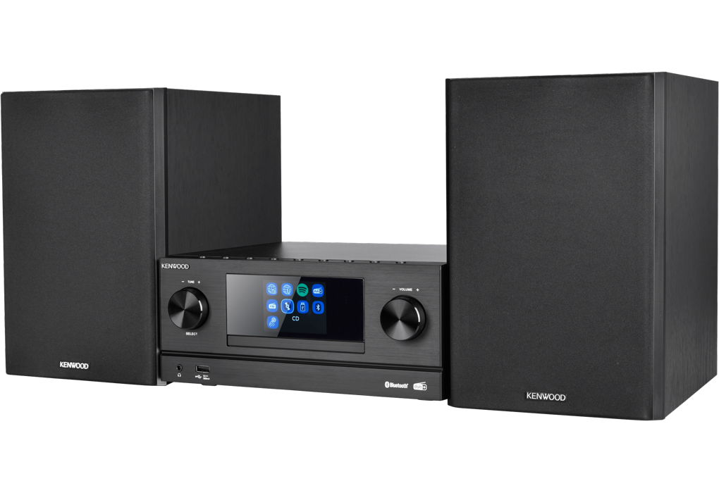 Kenwood M-9000S Zwart - Stereo set