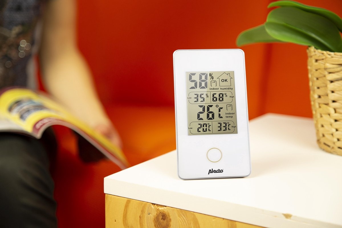 Alecto WS-75 - Binnenthermometer