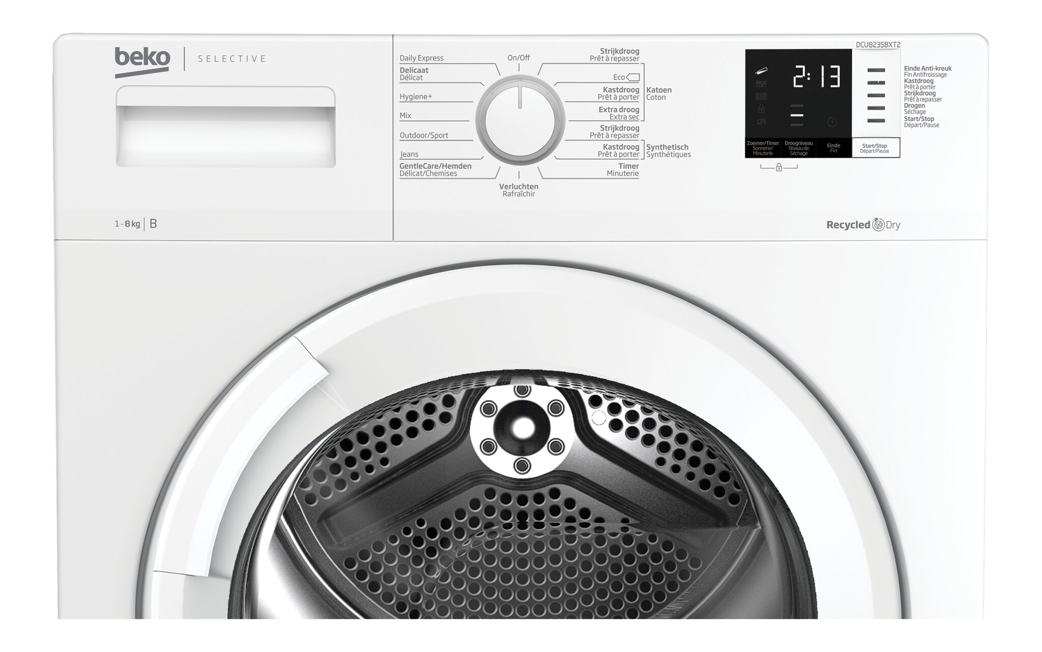 Beko DCU8235BXT2 - Condensdroger