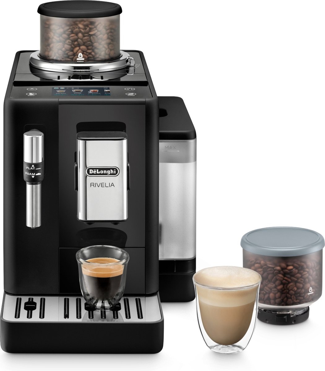 De'Longhi Rivelia Onyx Black EXAM440.35.B - Koffiemachine