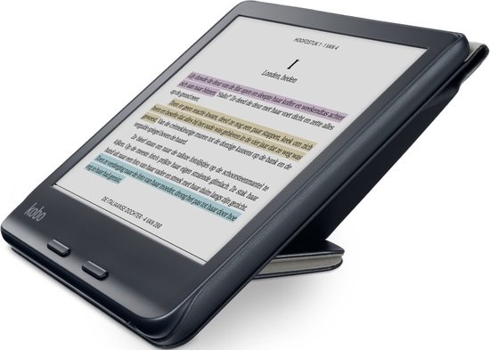 Kobo Libra Colour SleepCover Zwart - Beschermhoes