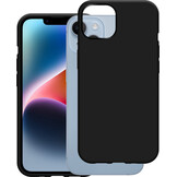 Cazy Soft TPU Case Zwart voor iPhone 14 - Beschermhoes