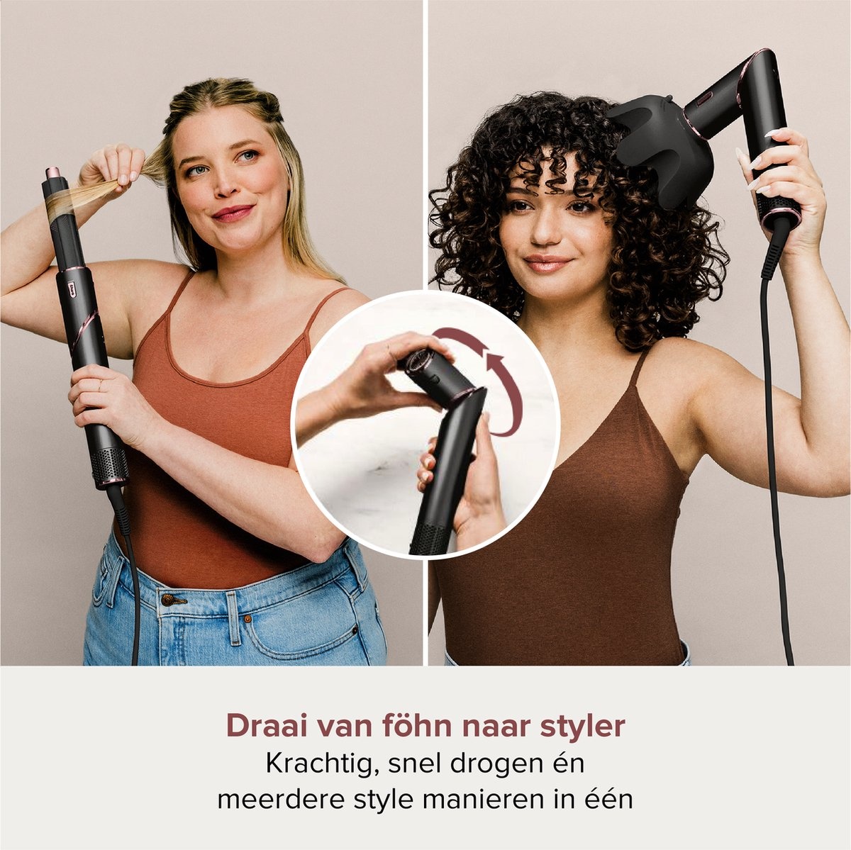 Shark FlexStyle 5-in-1 Föhn en Multistyler - Krulborstel