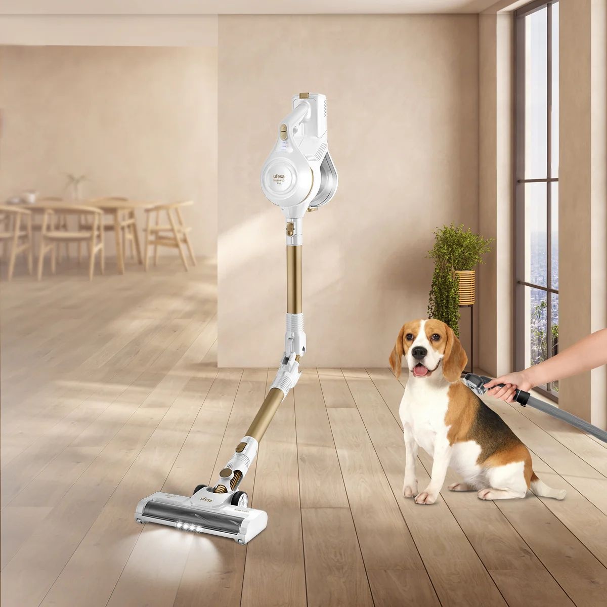 Ufesa Inspire U3 Digital Pet - Steelstofzuiger