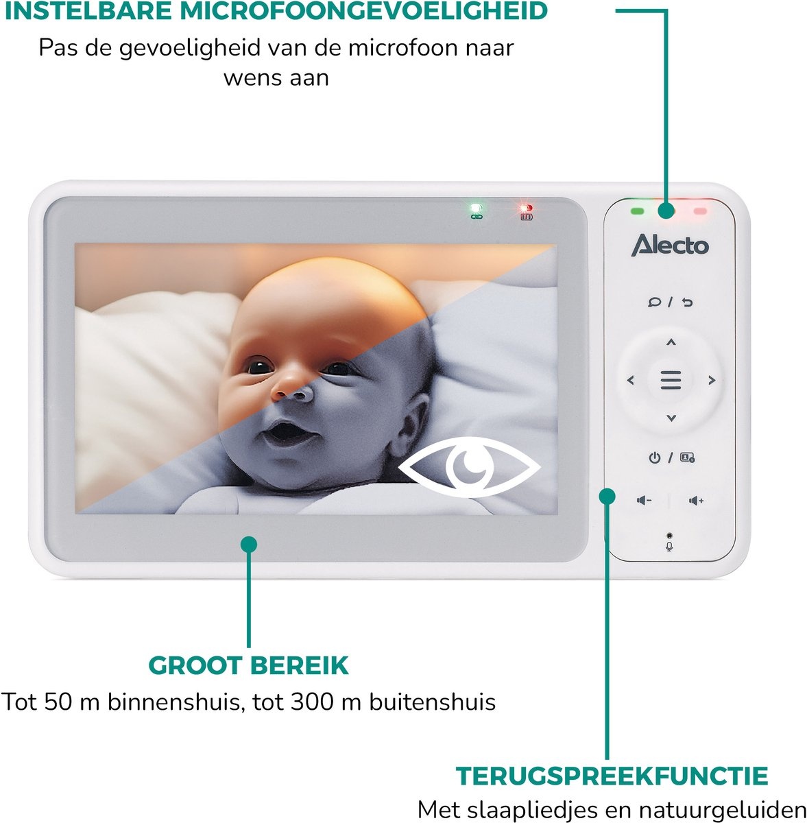 Alecto DVM2050 - Camerababyfoon