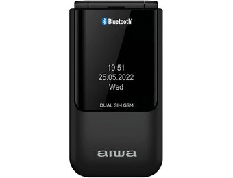 Aiwa FP-24BK Zwart - Senioren telefoon